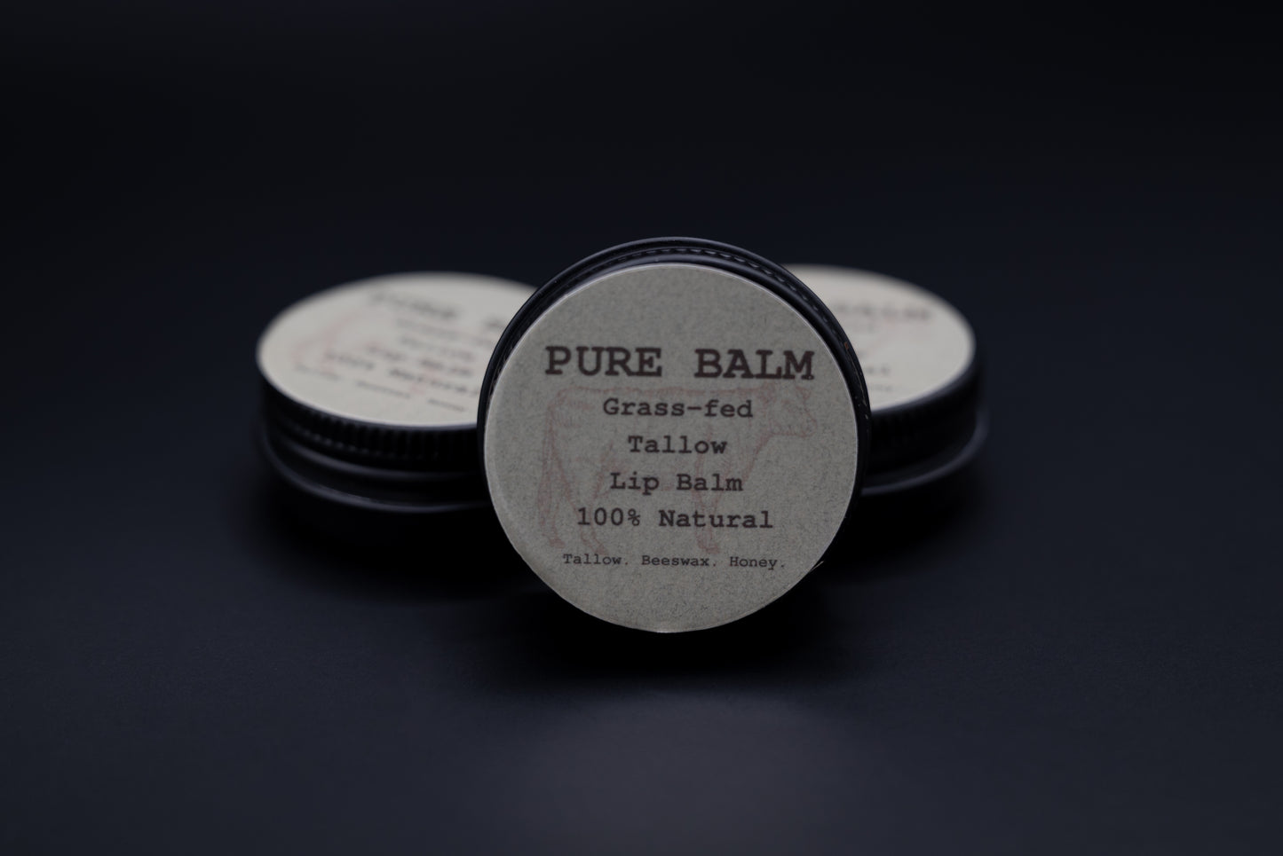Grass-Fed Tallow Lip Balm